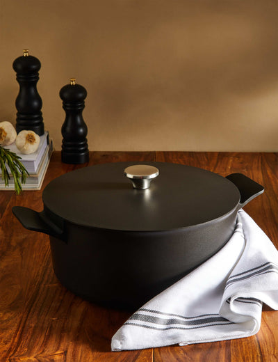 M&S Cast Aluminium 7L Casserole Dish- Buy online at McGrocer