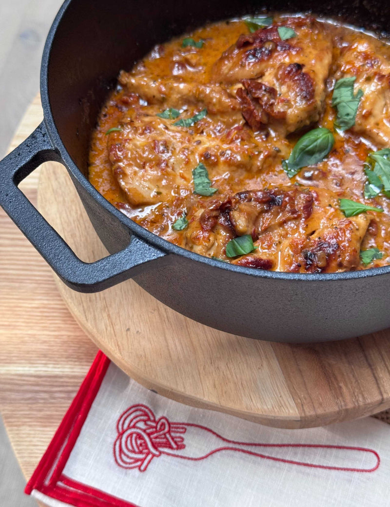 Prestige cast iron 24cm casserole dish, UK version
