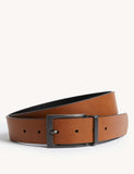 M&S casual reversible belt with metal buckle, imported from the UK
