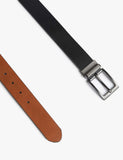 M&S casual reversible belt with metal buckle, imported from the UK