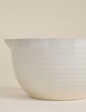Ceramic batter jug with spout and handle, imported from the UK