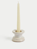 Ceramic dinner candle and tealight holder - British product
