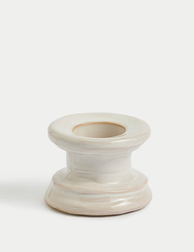 M&S Ceramic Dinner Candle & Tealight Holder- Buy online at McGrocer