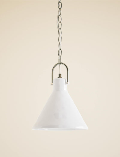 M&S Ceramic Mottled Cone Pendant Light- Buy online at McGrocer