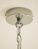 Ceramic mottled cone pendant light 24.5cm - British product