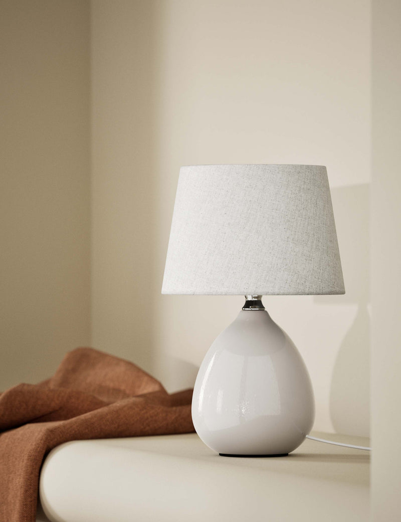 Ceramic table lamp 31.1 cm height, UK version
