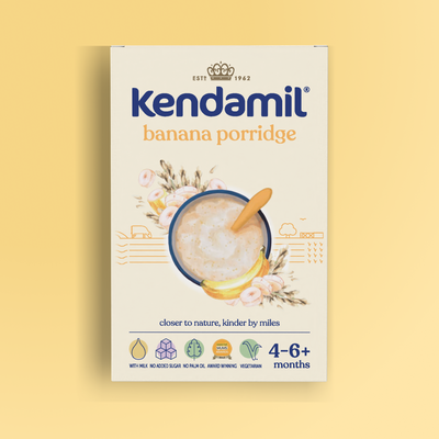 kendamil Kendamil Banana Baby Porridge 7-Pack (4+ Months)- Buy online at McGrocer