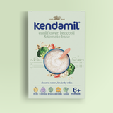 Kendamil cauliflower broccoli tomato bake baby cereal 7 pack (British brand)