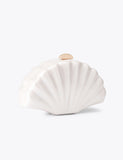 Carvela chain strap seashell clutch bag, UK version