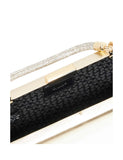 Dune London chain strap top handle clutch bag - British product