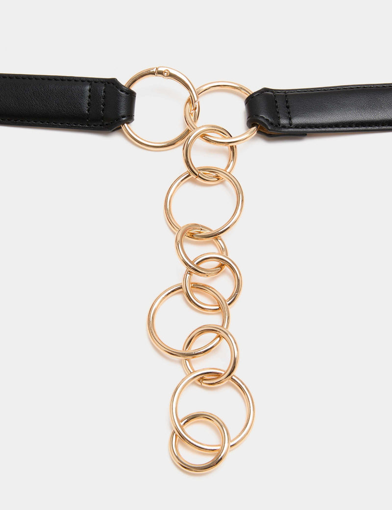 M&S chain waist belt with gold-tone chain - British product
