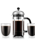 Bodum Chambord French press coffee maker set - British product