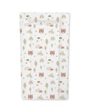 Padded baby changing mat with wipe-clean surface (British brand)