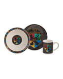 Character 3-Piece Ceramic Breakfast Set (Pokémon, Minecraft, Sonic, Angry Birds, Harry Potter, Squishmallows)