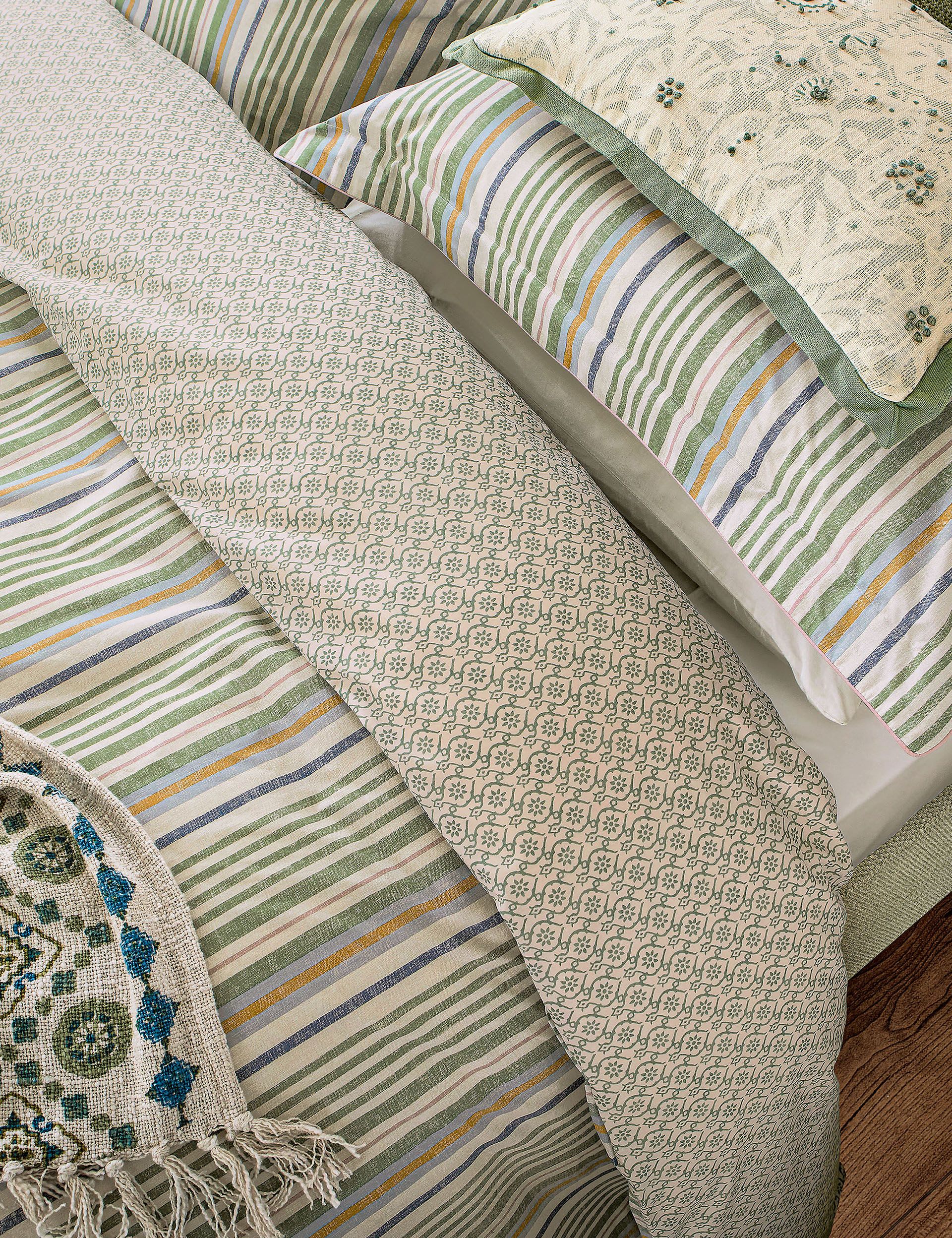 Charleston stripe bedding set cotton - British product