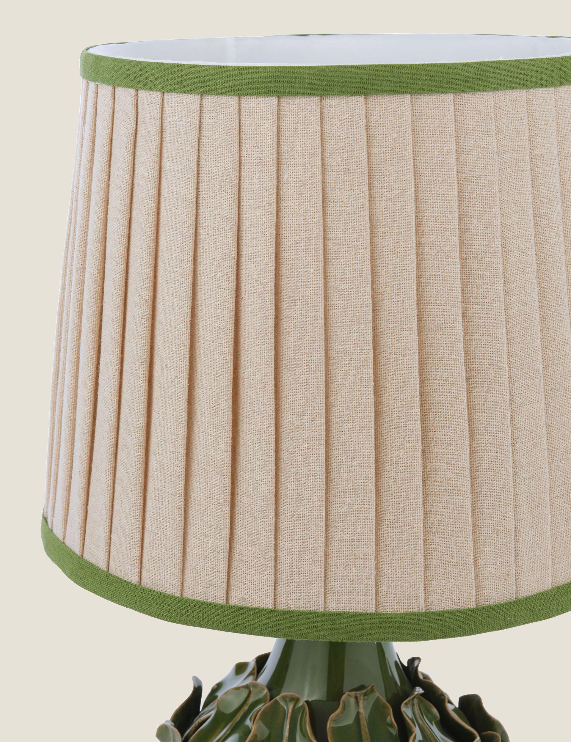 Joules Chatsworth ceramic table lamp, imported from the UK