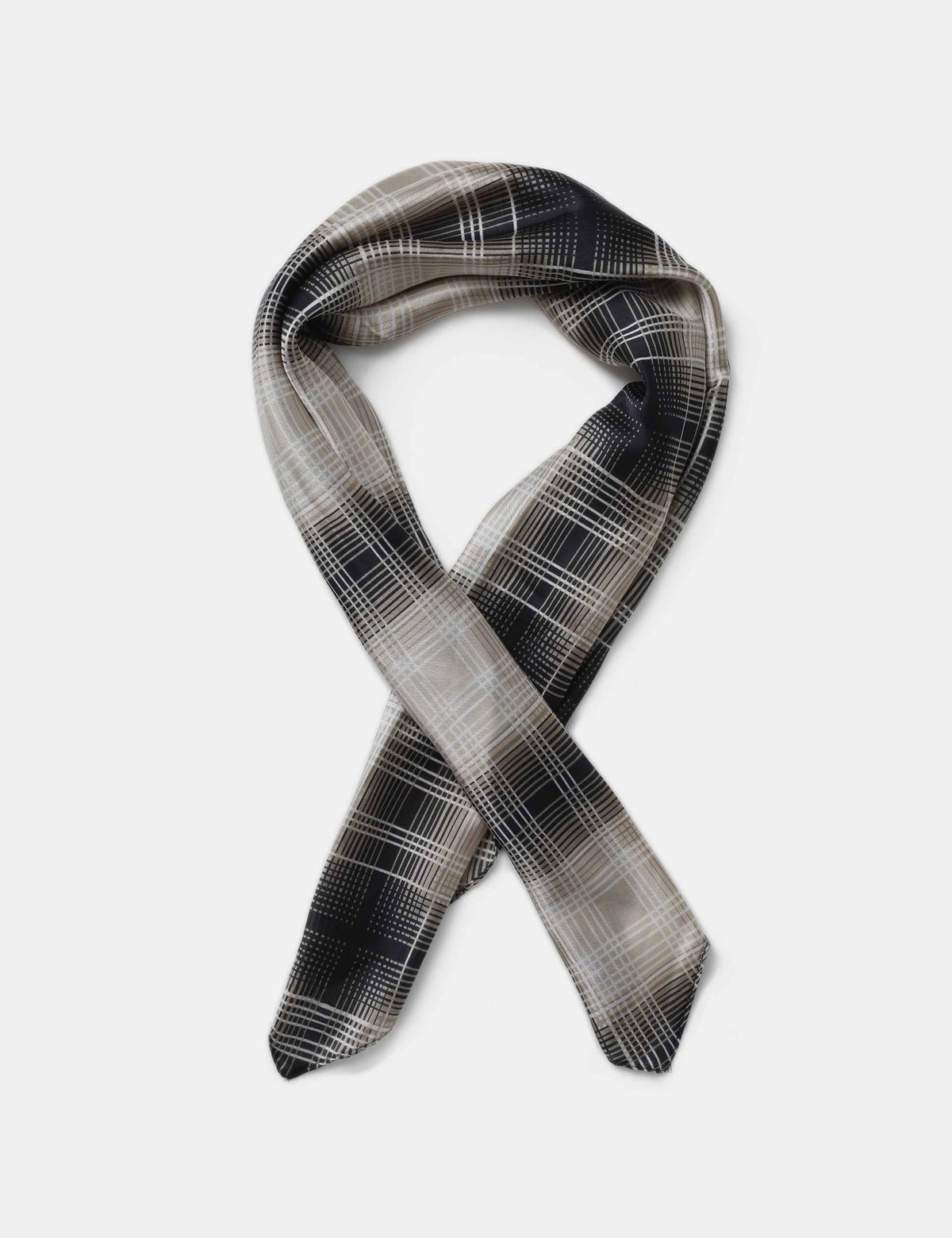 Check Print Scarf versatile fashion accessory, UK version