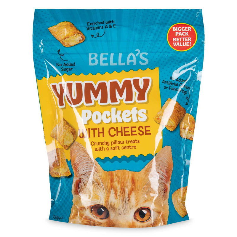 Bella's Chicken Yummy Pockets Cat Food