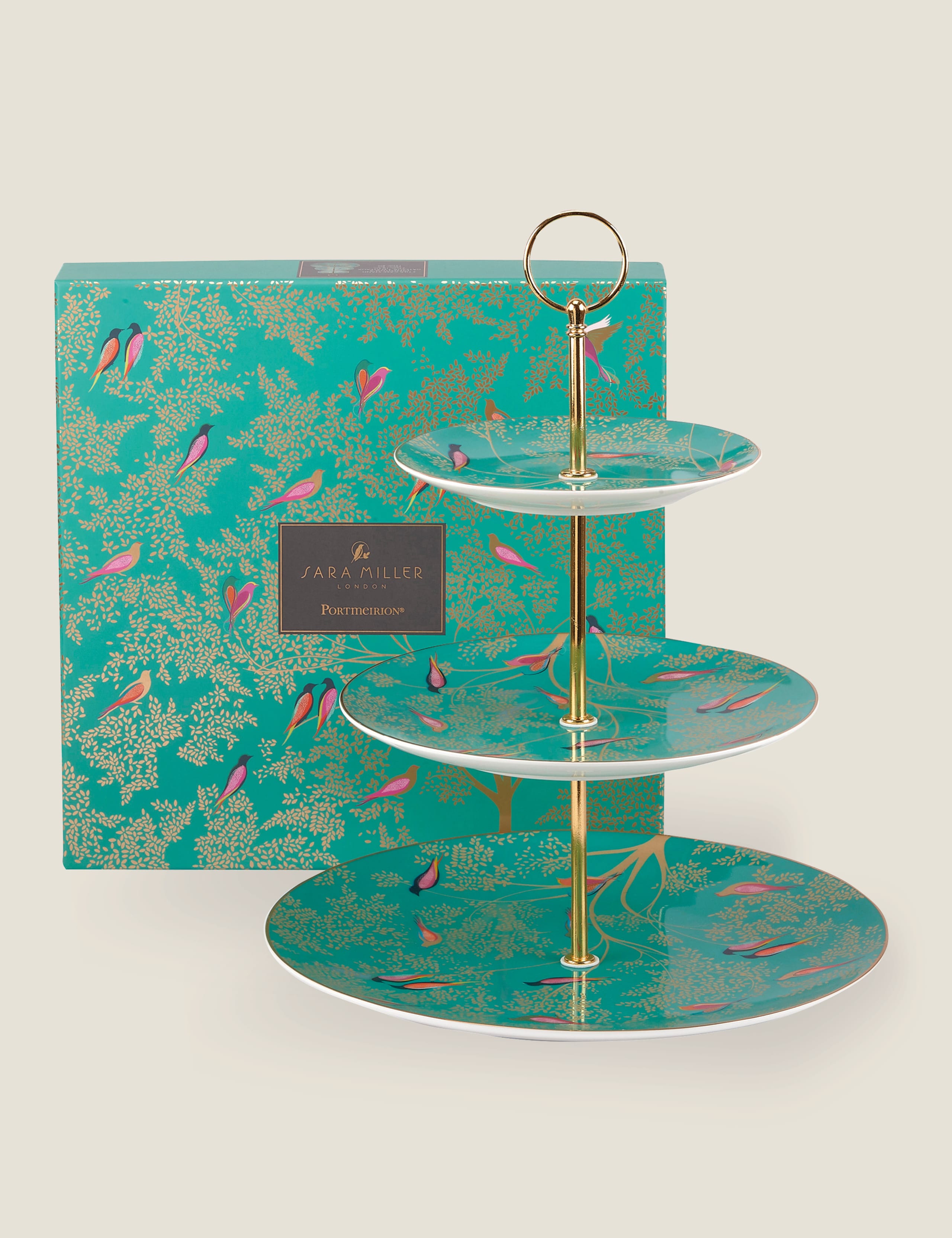 Sara Miller Chelsea cake stand - British product