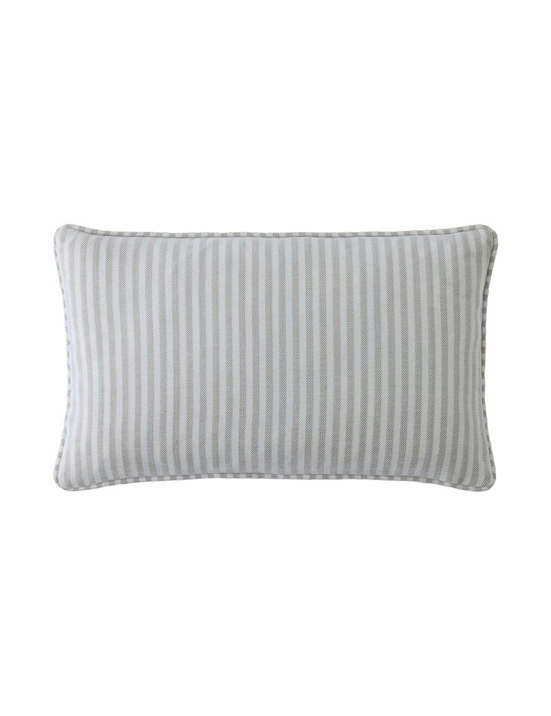 Laura Ashley chenille striped cushion, imported from the UK