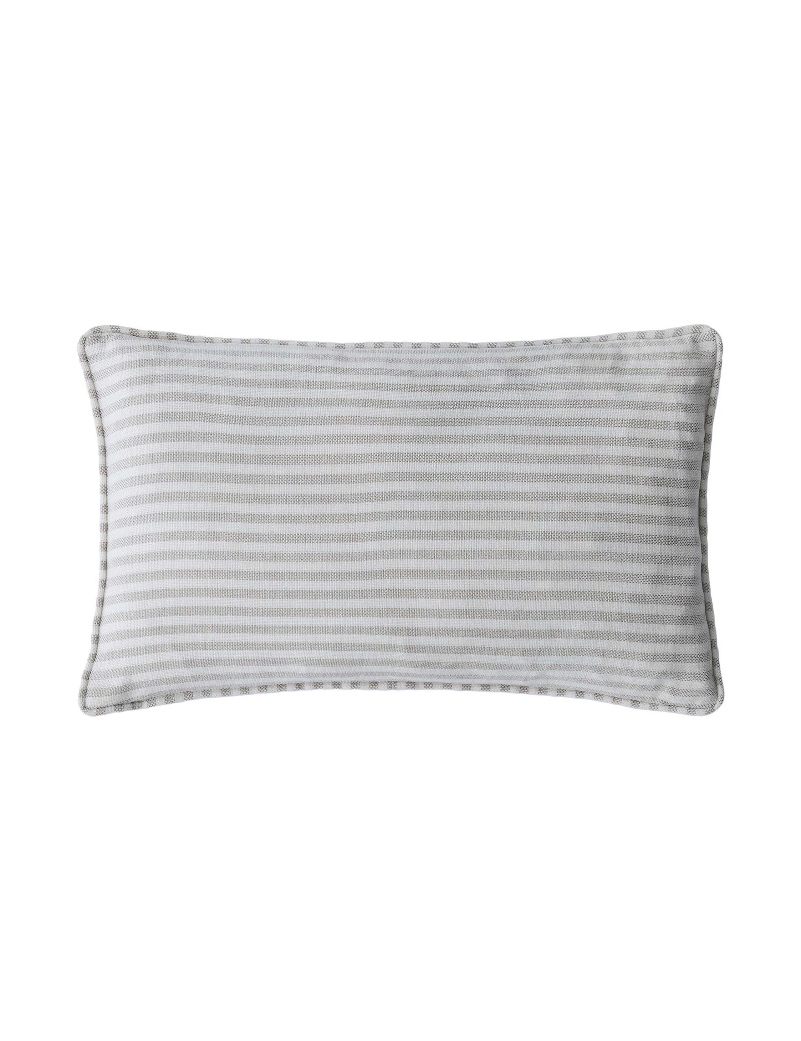 Laura Ashley chenille striped cushion, imported from the UK