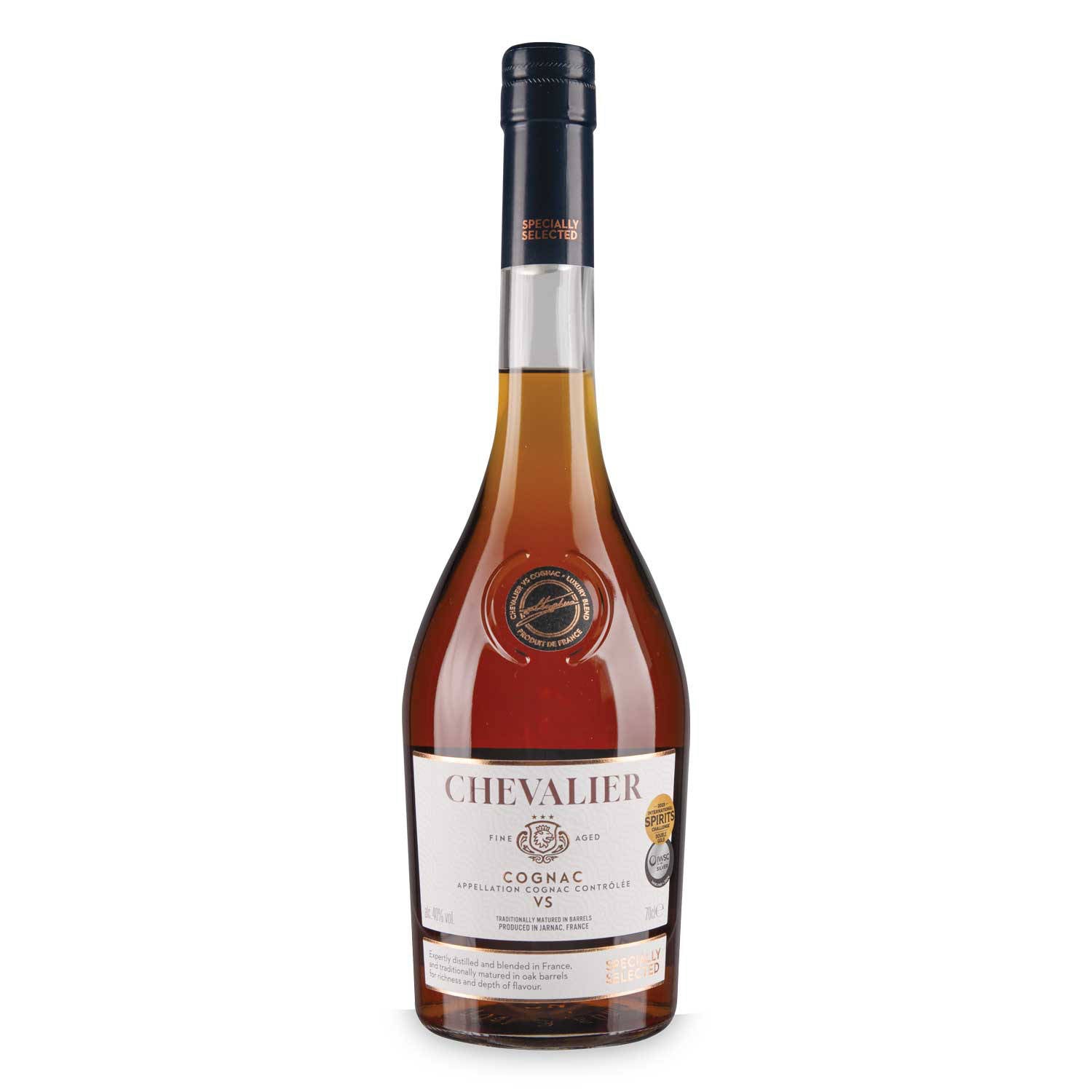 Chevalier VS Cognac French brandy - British product