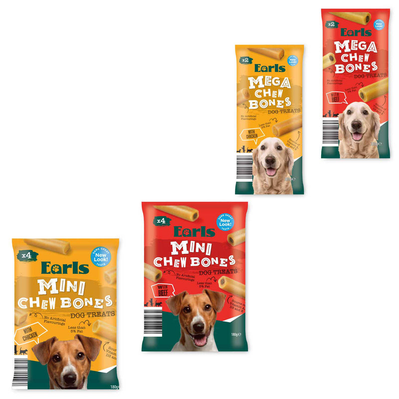 Earls Chew Bones dog treats (British brand)