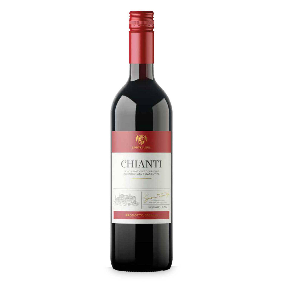 Costellore Chianti red wine from Tuscany (British brand)