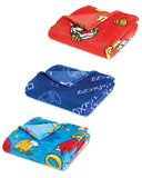 Children's character throw with Nintendo PlayStation Sonic Minecraft designs 100x150cm, UK version