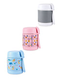 Children's food flask 270ml blue pink grey green, imported from the UK