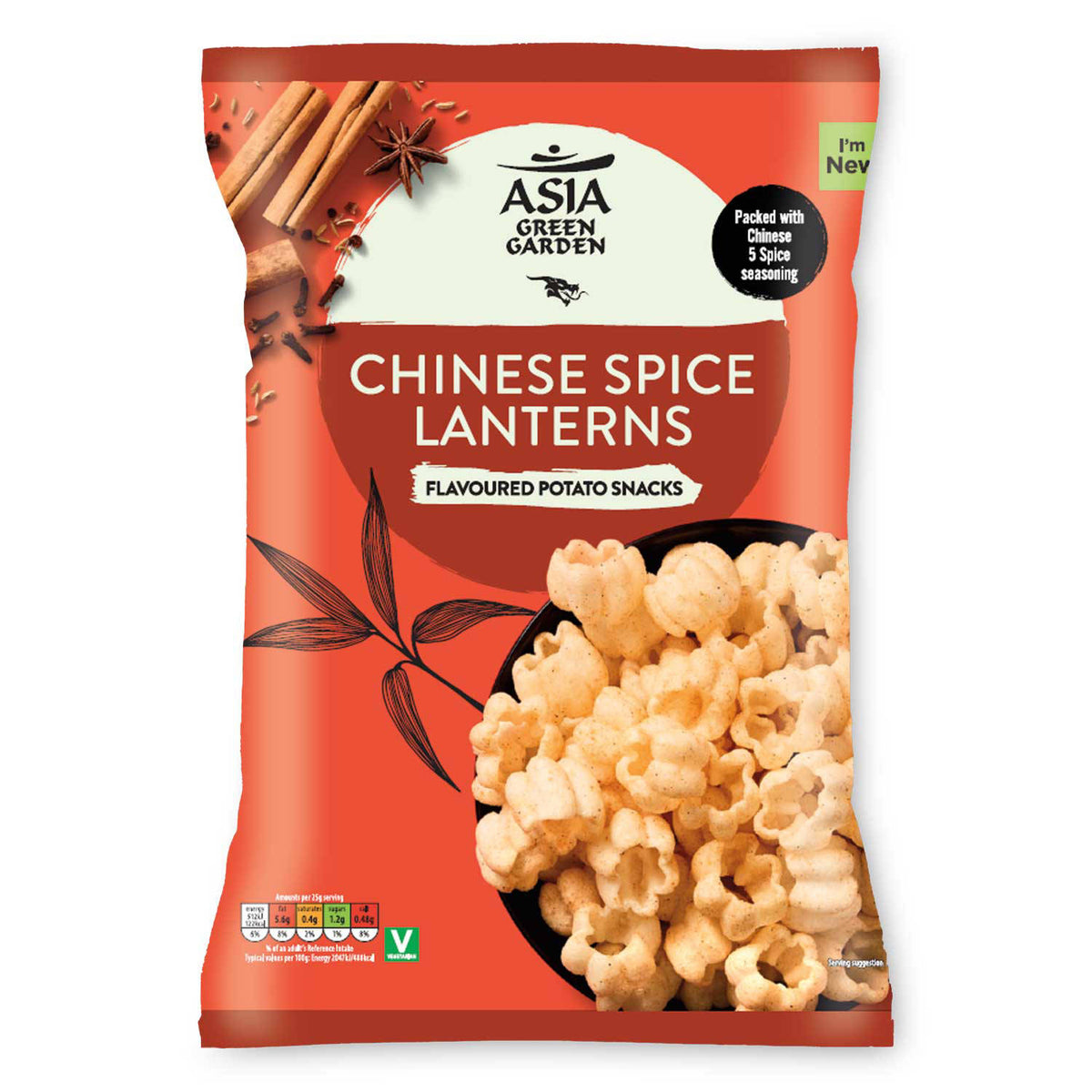 Chinese Lanterns savoury crunchy snack (British brand)