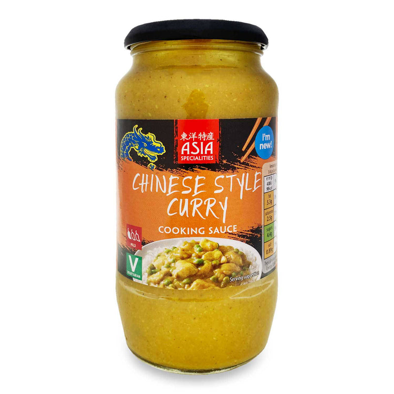 Chinese style curry cooking sauce (British brand)