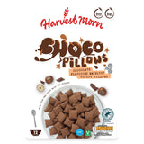 Choco Pillows cereal with chocolate hazelnut filling, imported from the UK