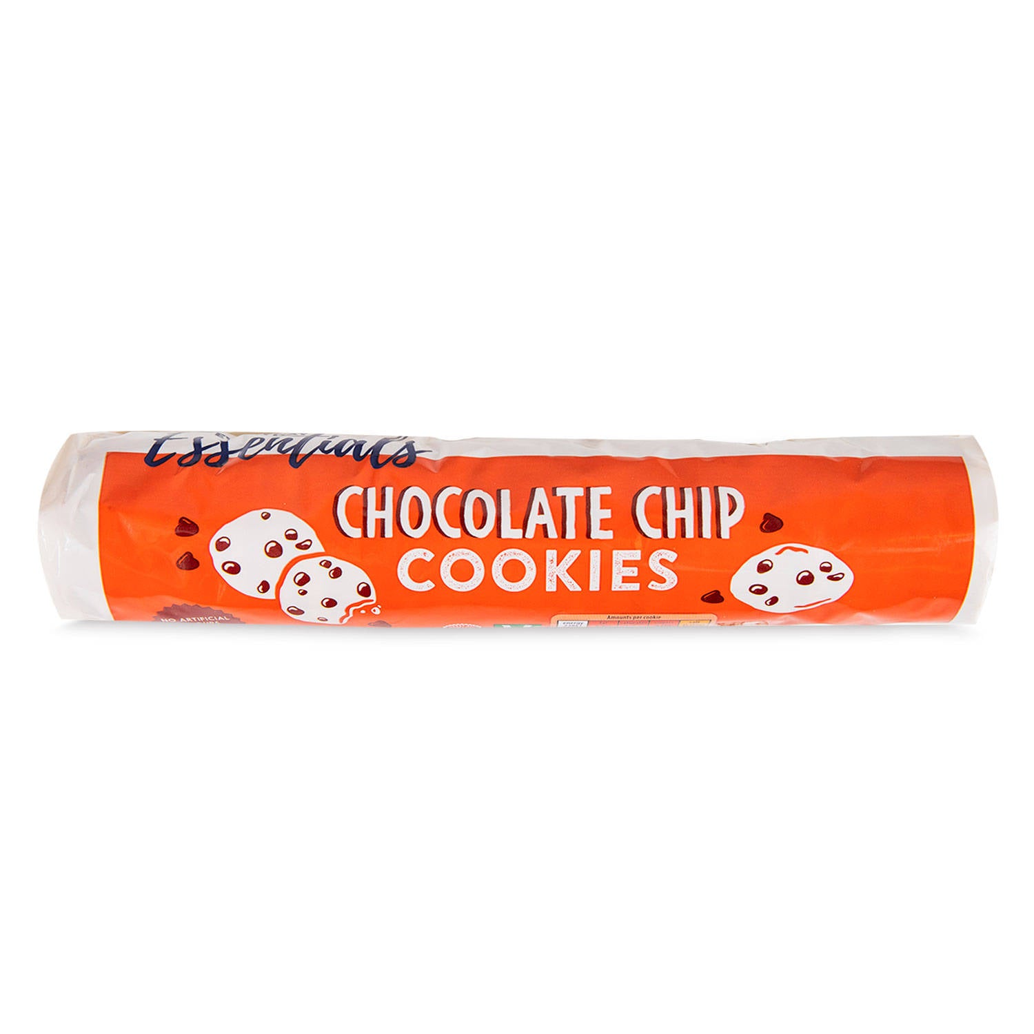 Chocolate chip cookies made with wheat flour, imported from the UK