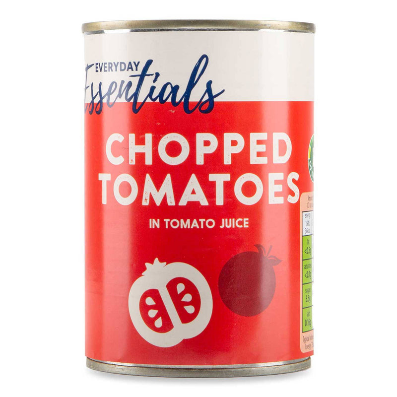 Chopped tomatoes in tomato juice 400g, UK version