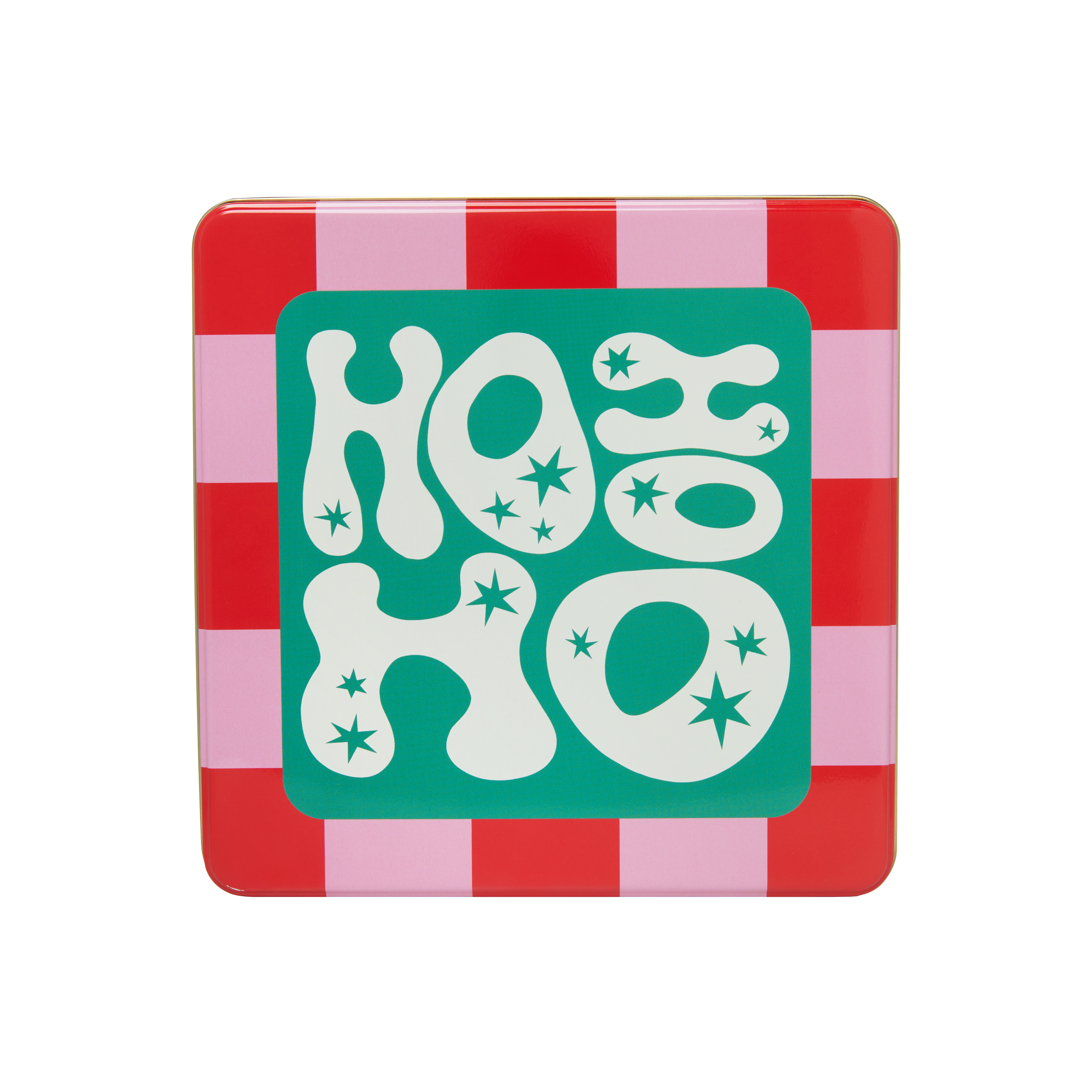Lush Ho Ho Ho tin product holder retro design - British product