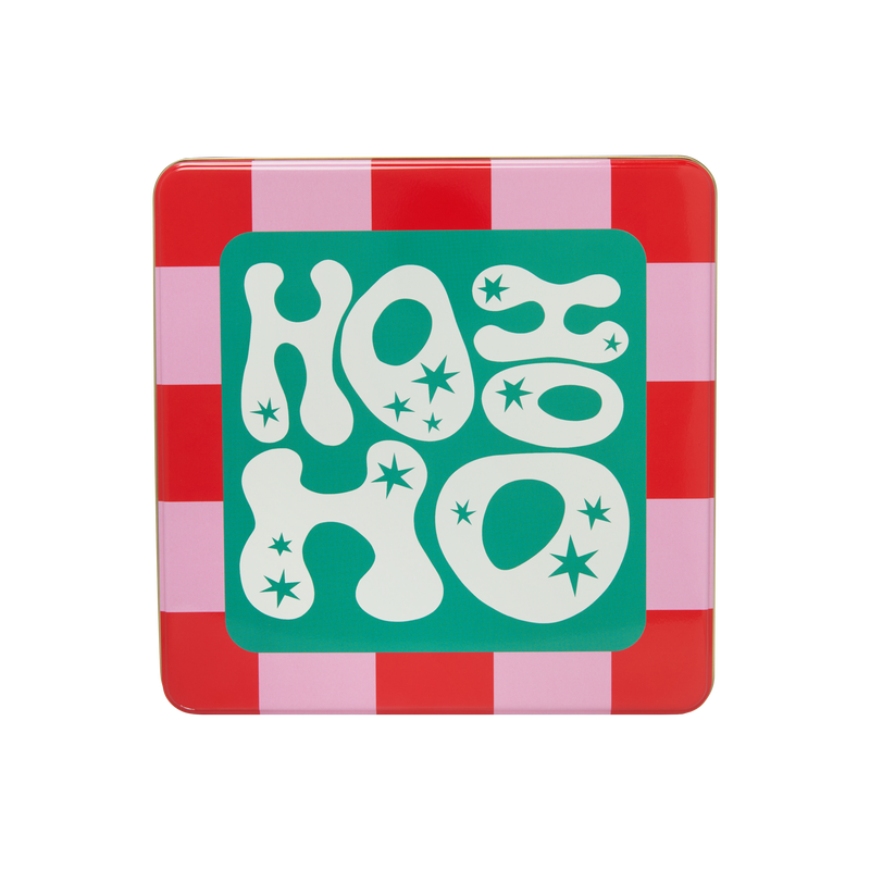 Lush Ho Ho Ho tin product holder retro design - British product