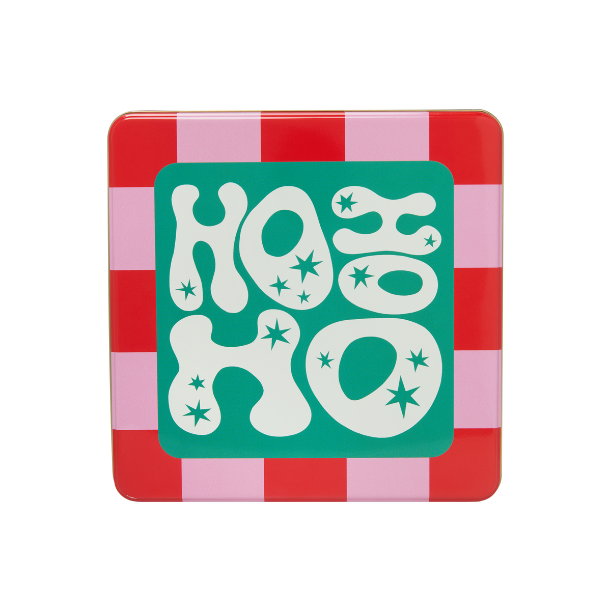 Lush Ho Ho Ho tin product holder retro design - British product