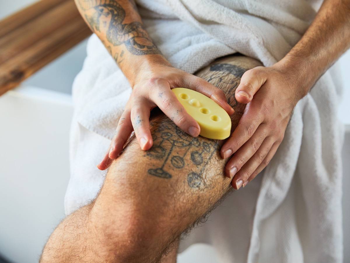 Lush Therapy Massage Bar with lavender and neroli oils (British brand)