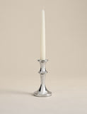 Chrome dinner candle holder 15.5cm, UK version