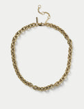 Autograph chunky chain necklace 420mm stainless steel, imported from the UK