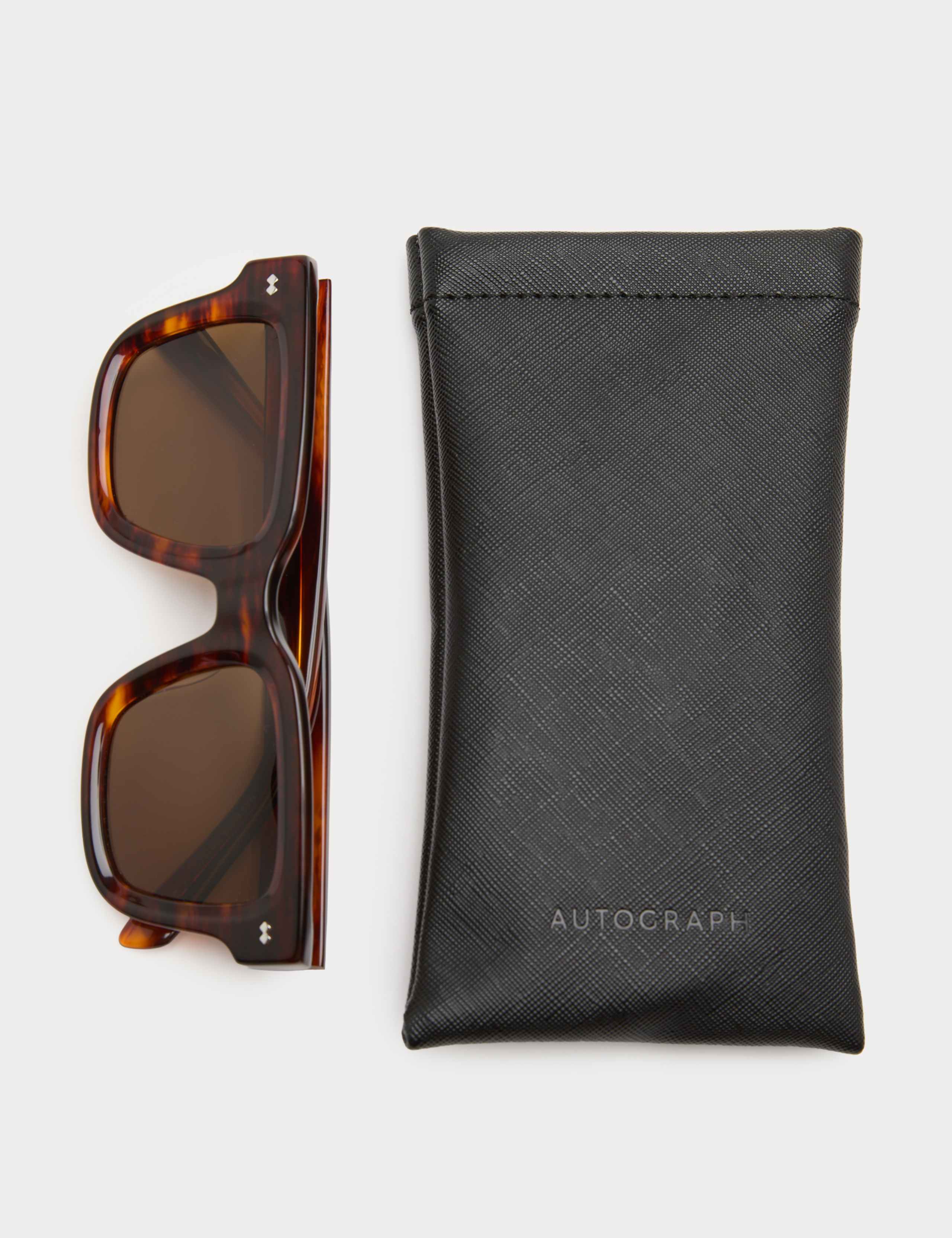Autograph chunky polarised sunglasses - British product
