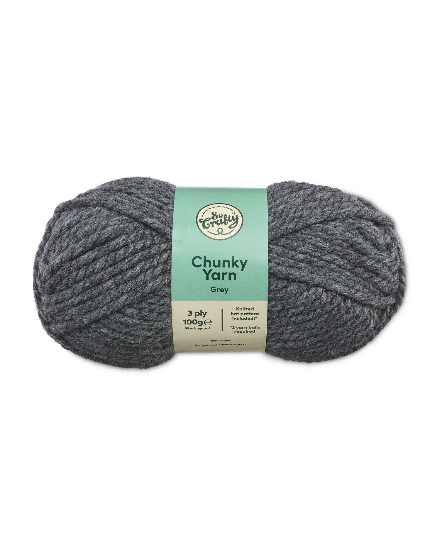 Chunky Acrylic Yarn 100g