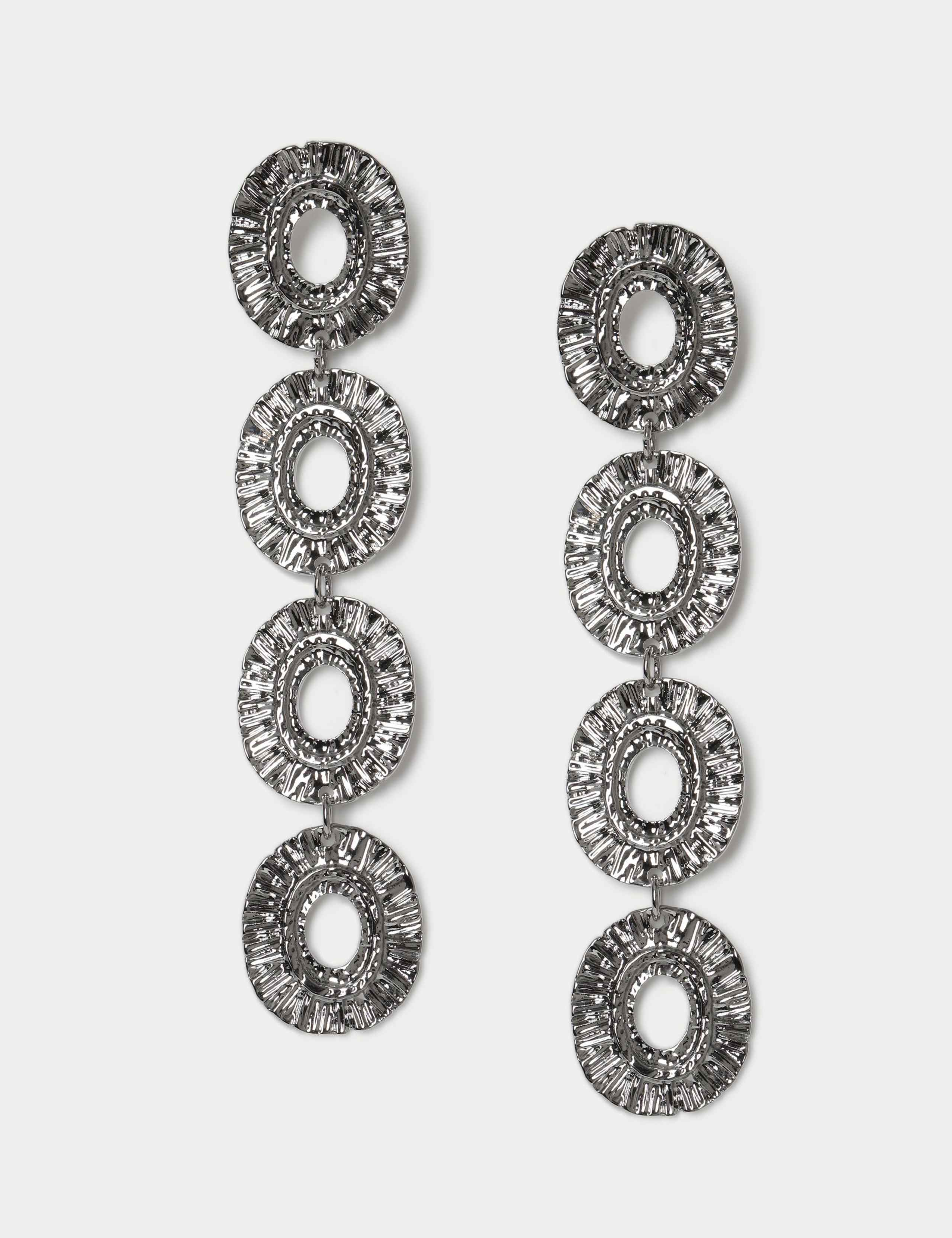 M&S Circle Link Drop Earrings, UK version