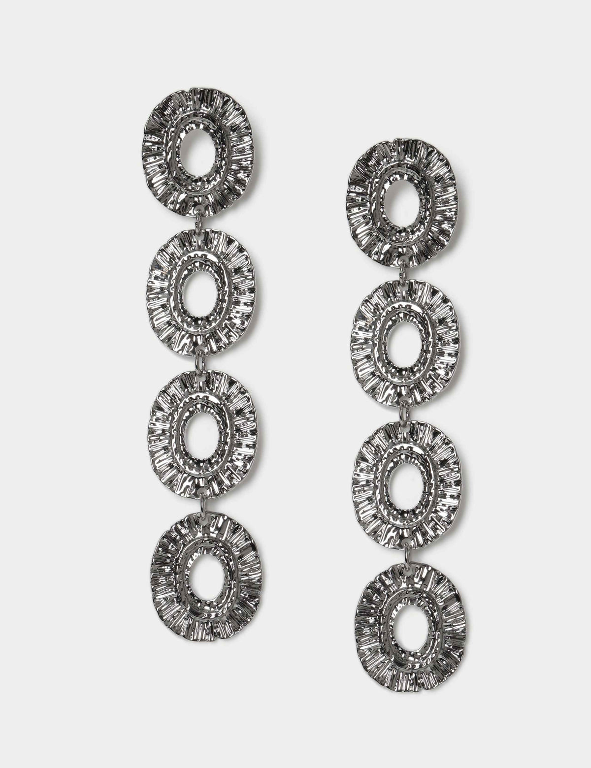 M&S Circle Link Drop Earrings, UK version
