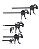 Clamping jaw set with 4-piece ratcheting clamps, imported from the UK