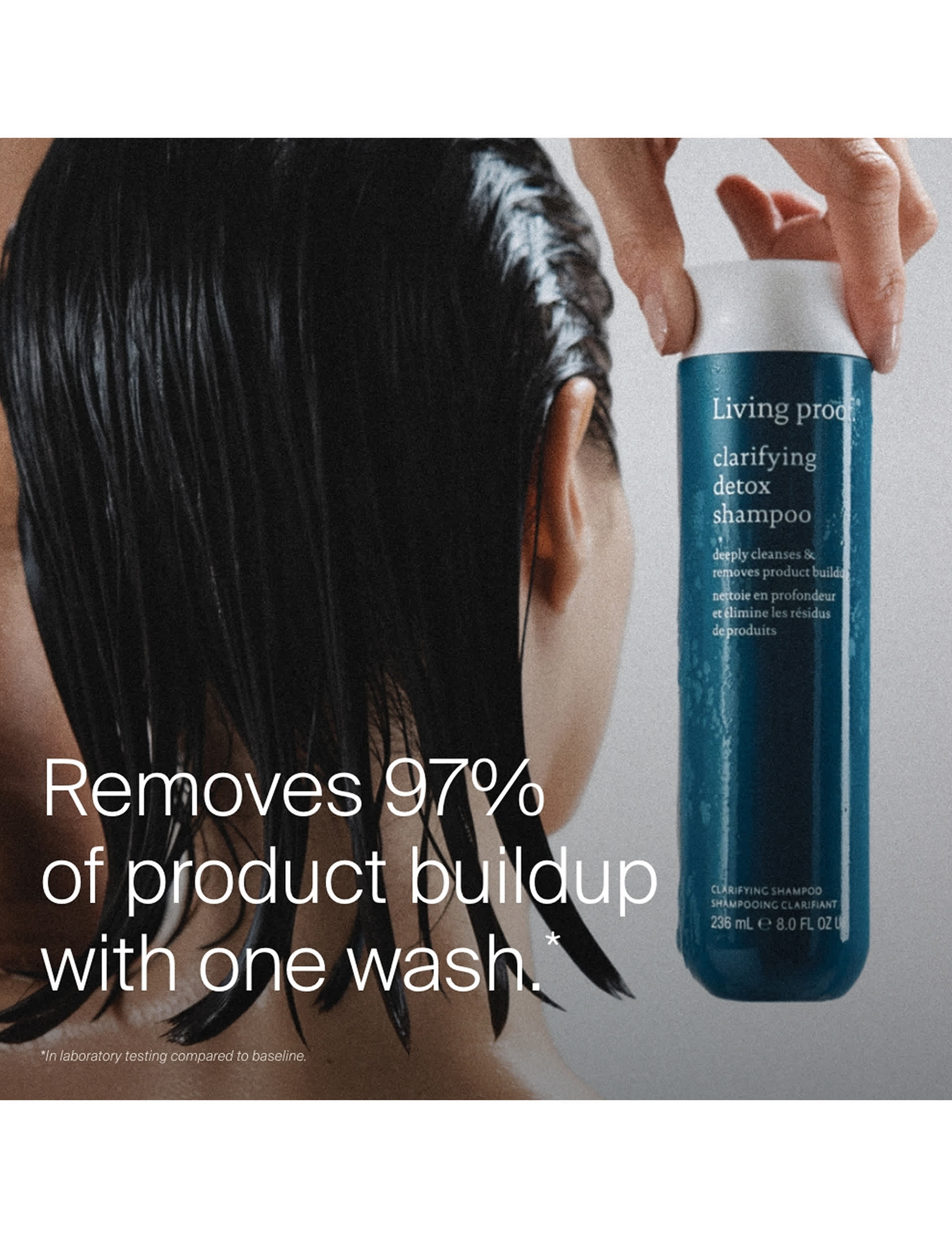 Living Proof clarifying detox shampoo 236ml, UK version