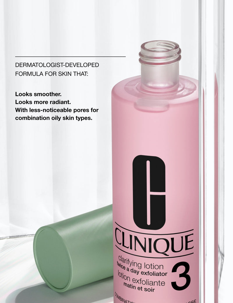 Clinique Clarifying Lotion 3 for combination oily skin 200ml - British product
