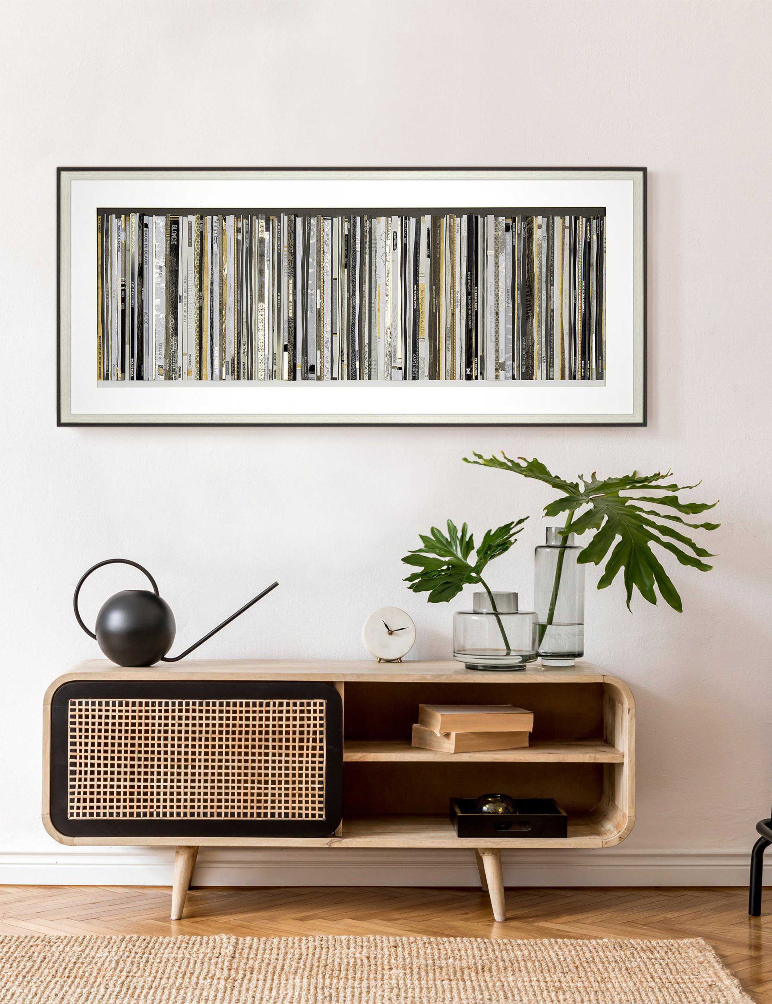 Gallery Direct classic vinyl framed art large landscape, UK version