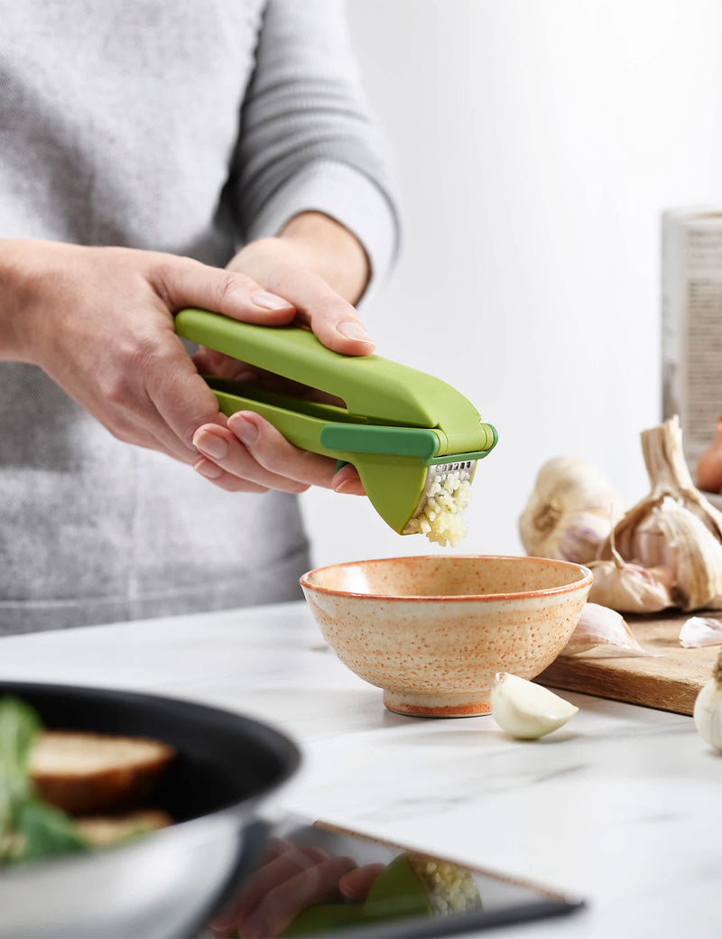 Joseph Joseph CleanForce garlic press, imported from the UK